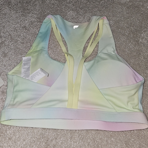 FABLETICS - COLORFUL BOOST MEDIUM IMPACT SPORTS BRA - SIZE S NWT - Picture 3 of 5